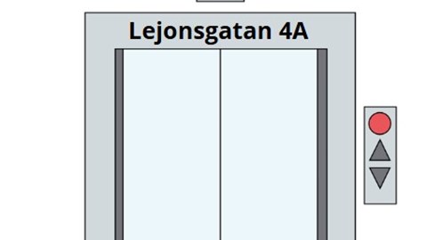 Hissbyte Lejonsgatan 4A