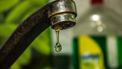 Avstängning varmvatten Djuptjärn 1