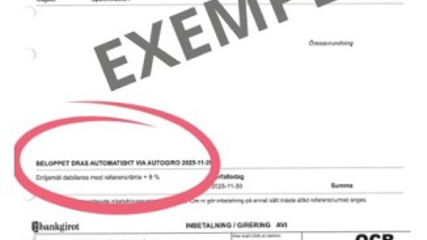 Autogiro - inga pappersavier